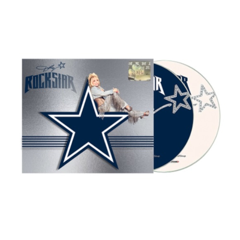 Dolly Parton Rockstar x Dallas Cowboys CD Limited Edition, NWT
